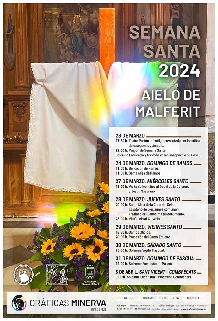Semana Santa en Aielo de Malferit 2024 Aielo de Malferit / Ayelo de Malferit